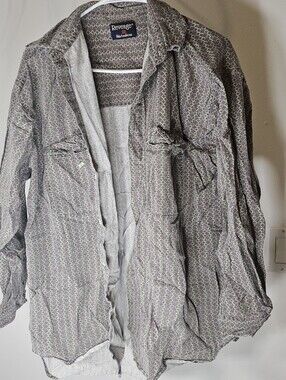 Vintage 1990’s Revenge Shirtmakers Plaid Button Up, Deadstock , Size Medium